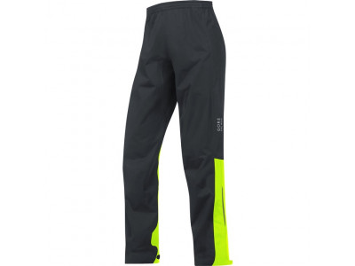 GOREWEAR Element GTX Active Pants nohavice čierne/neon žlté