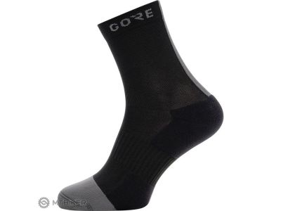 GOREWEAR M Mid Socken, schwarz/graphitgrau