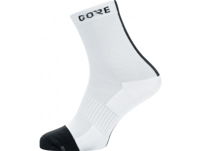 GOREWEAR M ponožky, biela/čierna