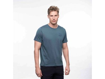 Bergans Graphic Wool tričko, orion blue