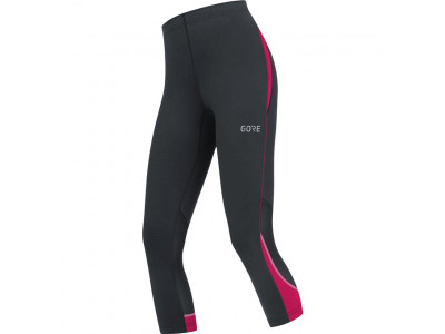 GOREWEAR R3 Women 3/4 Tights black/jazzy pink 36