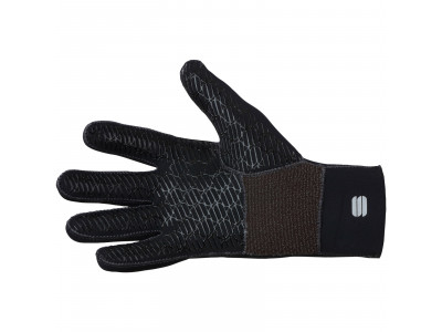 Sportowe rękawiczki neoprenowe w kolorze czarnym