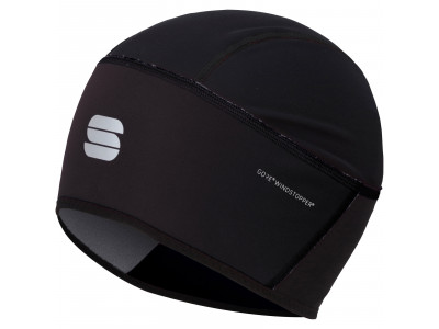 Șapcă Sportful Windstopper sub cască neagră