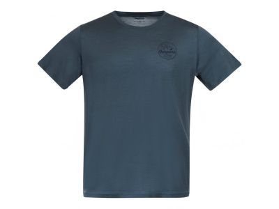 Bergans Graphic Wool t-shirt, orion blue