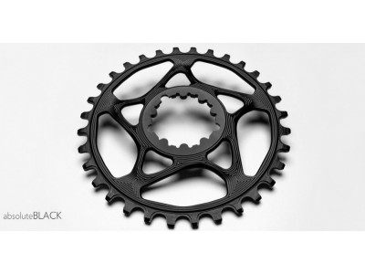 Absolute Black chainring for Sram 30z. black