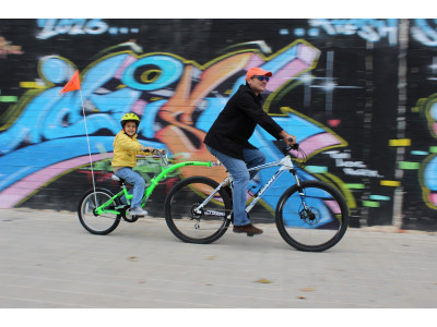 WeeRide® Co-Pilot children&#39;s towing bike