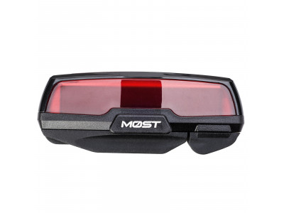 MOST RED EDGE LED USB extra erős villogó fekete