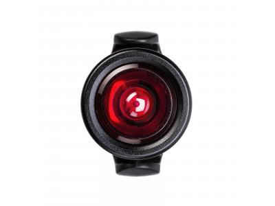 MOST RED EYE LED Blikačka červená kulatá černá