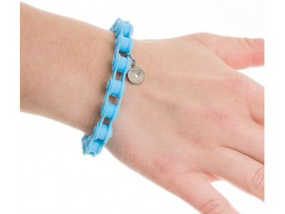 Pinarello InCatena bracelet light blue