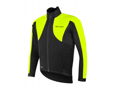 Force X100 jacket, black/fluo yellow