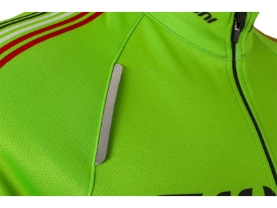SILVINI Team women&#39;s insulated green jersey