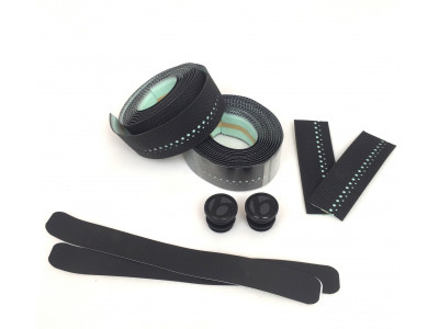 Bontrager Grippytack Handlebar Wrap Black/Turquoise SALE