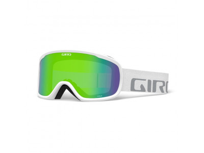 Giro Cruz White Wordmark Loden Green ski goggles
