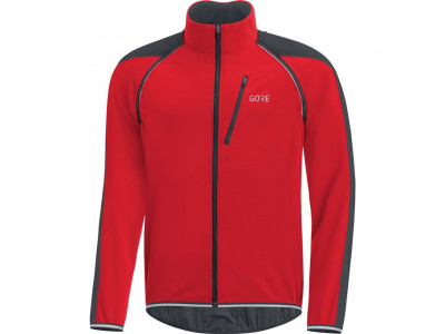 GOREWEAR C3 WS Phantom Zip Off Jacket jacket with removable sleeves red/black