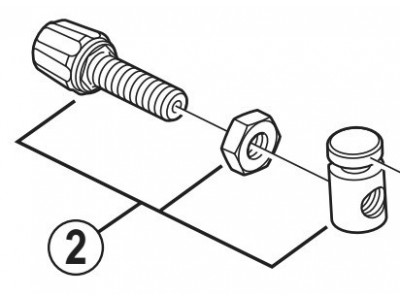 Shimano BR-IM45-F adjusting screw