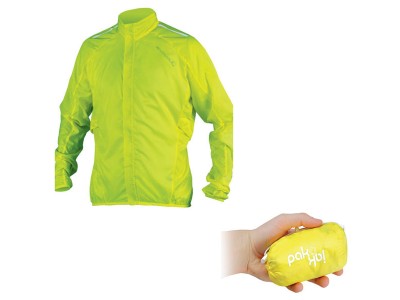 Jachetă Endura Pakajak pentru bărbați, galben Hi-Viz