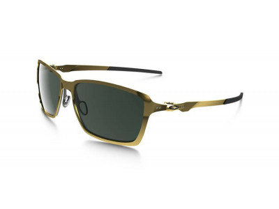 Oakley Tincan Polished Gold w/ Dark Gray Sunglasses