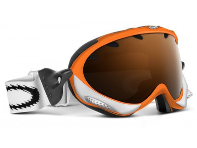 Gogle narciarskie Oakley Wisdom Neon Orange Czarne