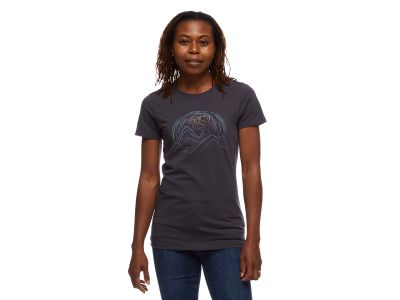 Black Diamond SUMMIT SCRIBBLE TEE women&amp;#39;s t-shirt, carbon
