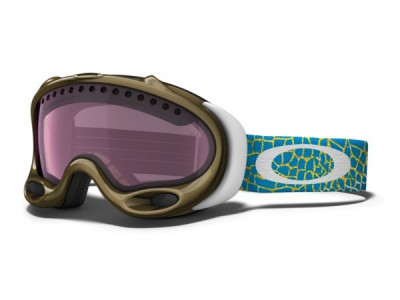 Oakley A-Frm LV Precious Metal w/Rose ski goggles