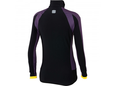 Sportful Apex WS bunda dámská fialová/fluo žlutá