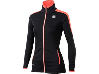 Sportful Squadra jacket women&#39;s black / fluo coral