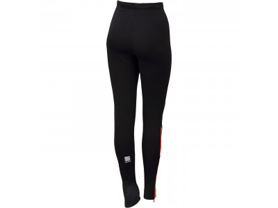 Pantaloni dama Sportful Squadra negru/coral fluo