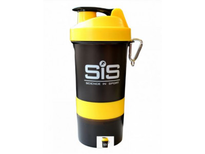 SiS Shaker gelb/schwarz 400ml