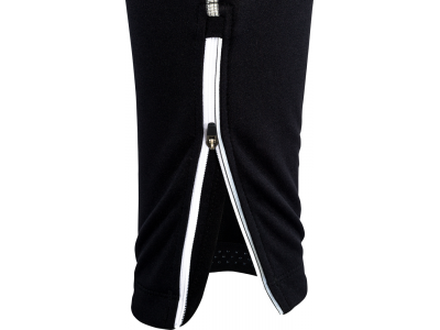 Męskie spodnie SILVINI Movenza Top Cycle z szelkami w kolorze czarnym/chmurkowym