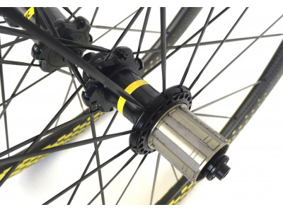 Mavic Cosmic Pro Carbon SL UST Disc 25 way braided wheels 2018 TEST