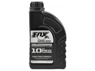 FOX oil Suspension Fluid 10WT Red, 946 ml