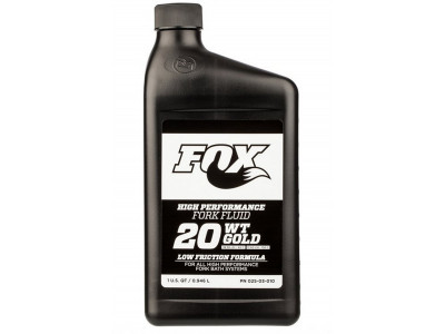 FOX olaj Fork Fluid 20WT Gold, 946ml