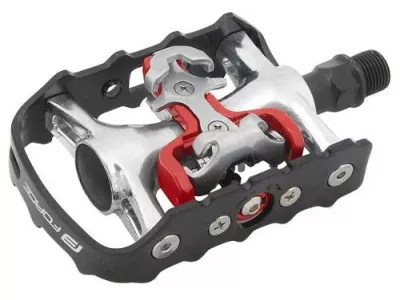 FORCE FPC clipless pedals, one-sided, black/silver