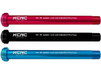 Oś przednia KCNC KQR08 do widelców Rock Shox Boost 15x110