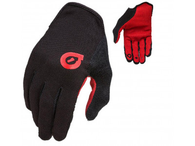 661 rukavice Comp čierno/červené