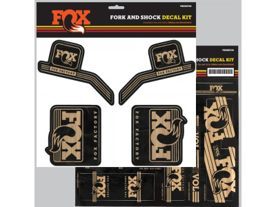 FOX Heritage Kit Aufkleber, aus Holz
