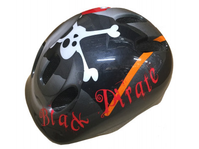Bellelli children&#39;s helmet Black Pirate