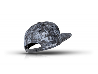 Rie:Sel design Hat RIE:SEL The Crown, Stickerbomb Ultra Black