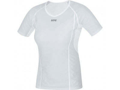 GOREWEAR M Damen WS Base Layer Shirt, hellgrau/weiß