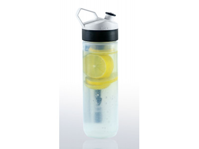 FORCE Loop bottle, 0.45 l, transparent/black
