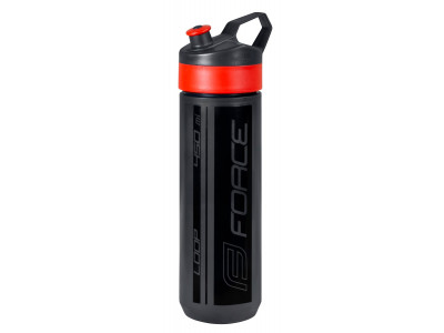FORCE Loop bottle, 0.45 l, black/red