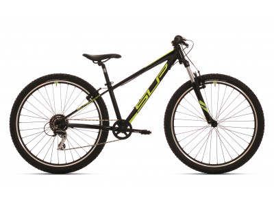 Bicicleta pentru copii Superior Racer XC 27 2019 Gloss Black / Neon Yellow / Dark Grey