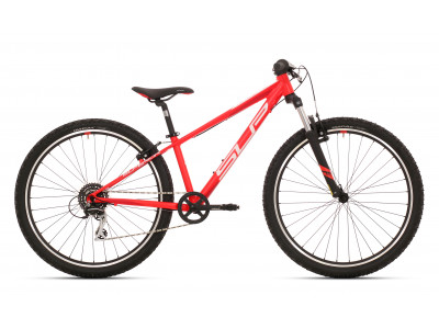 Bicicleta pentru copii Superior Racer XC 27 2019 Matte Neon Red / Alb / Red Dark