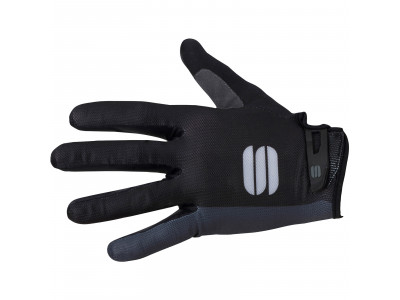 Rękawiczki MTB Sportful Bodyfit z długimi palcami, czarne