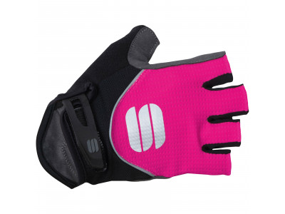 Sportful Neo dámské rukavice růžové/černé