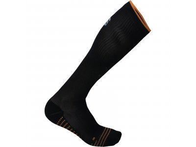 Sportful Recovery Socken, schwarz/orange