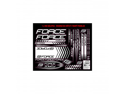 Force stickers on the frame 37x27cm