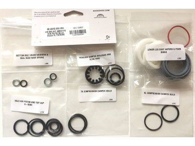 RockShox 200 hrs. / 1 year service kit (seals, foam rings, seals) - Recon RL / TK A1 (2018+)
