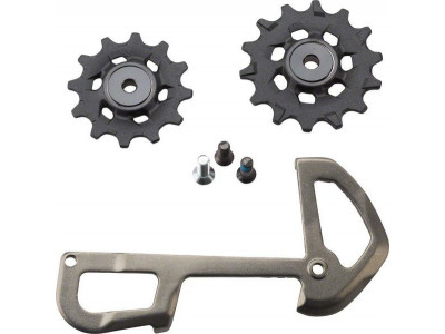 Sram pulleys and guide for derailleur X01 Eagle 12 speed, gray