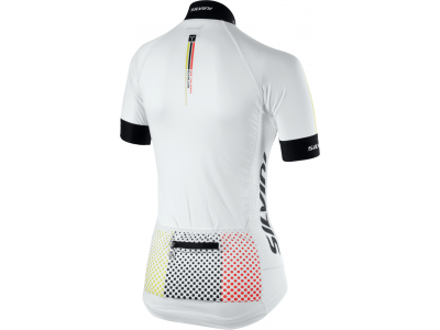 SILVINI Team women&#39;s jersey short sleeve white